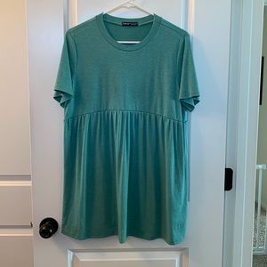 SHEIN Size Large Aqua T-shirt - NEW!